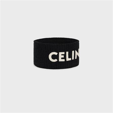 celine headband in wool|celine headband men.